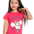 Diadora Girls Cotton Printed T-Shirt